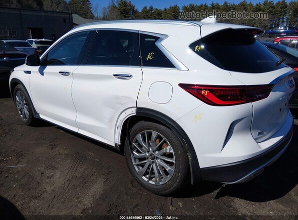 3PCAJ5BB3RF109175 2024 INFINITI QX50 White Trasero izquierdo