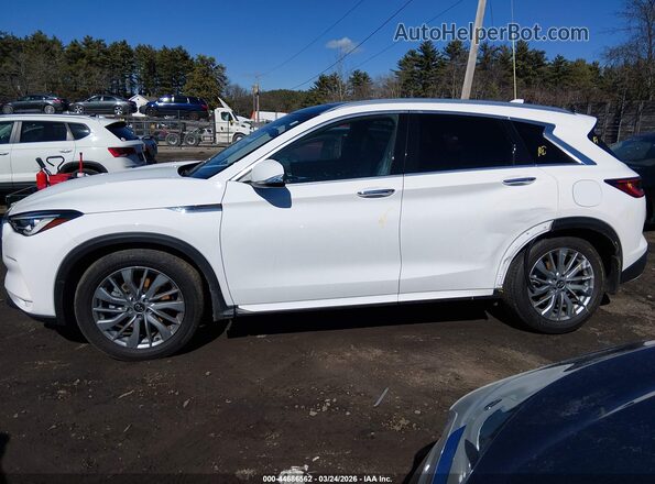 3PCAJ5BB3RF109175 2024 INFINITI QX50 White Vista interior de 360 grados