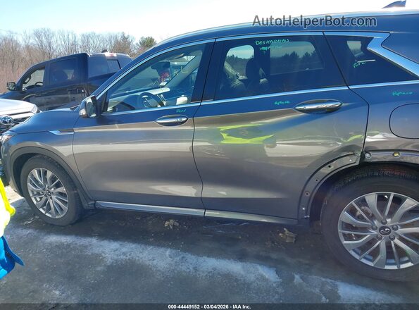 3PCAJ5BB3SF101423 2025 INFINITI QX50 Gray Vista interior de 360 grados