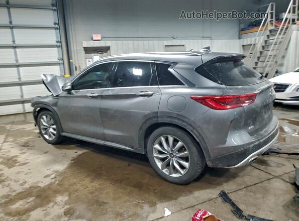 3PCAJ5BB4MF113888 2021 INFINITI QX50 Gray Trasero izquierdo