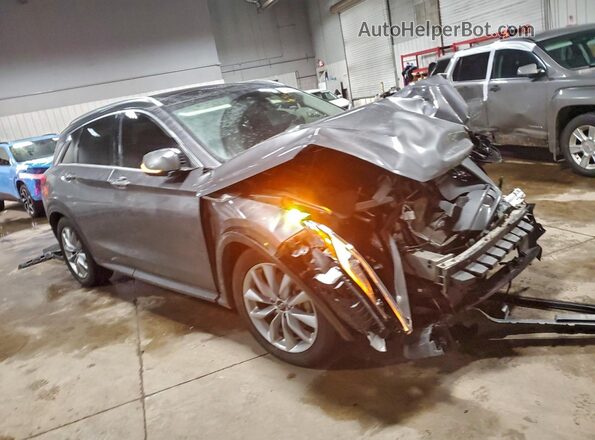 3PCAJ5BB4MF113888 2021 INFINITI QX50 Gray Delantero derecho