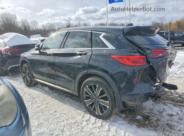 3PCAJ5BB4MF124762 2021 INFINITI QX50 Black Հետևի ձախ