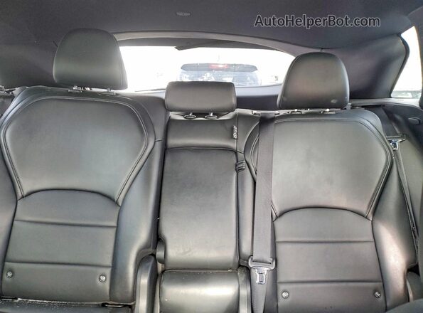 3PCAJ5BB4MF124762 2021 INFINITI QX50 Black Հետևի նստատեղերի տեսք