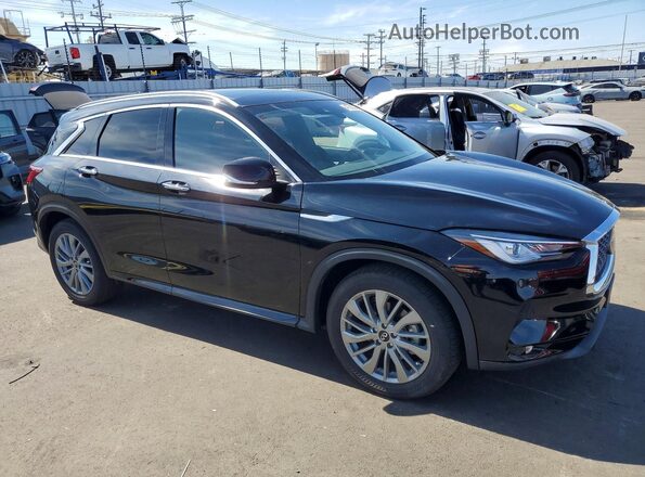 3PCAJ5BB5SF106347 2025 INFINITI QX50 Black Delantero derecho