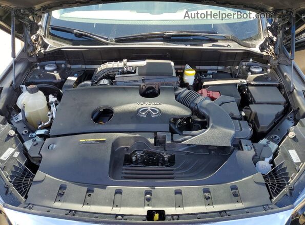 3PCAJ5BB5SF106347 2025 INFINITI QX50 Black Vista del compartimento del motor
