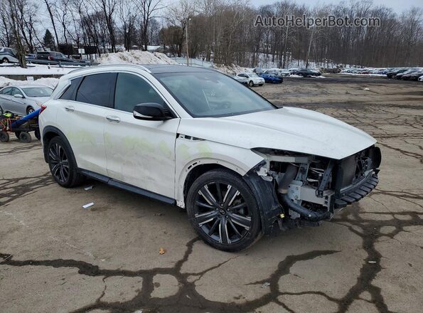 3PCAJ5BB6MF118929 2021 INFINITI QX50 White Delantero derecho