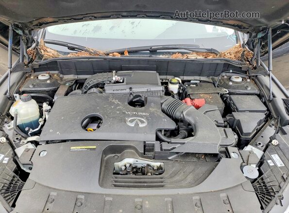 3PCAJ5BB9MF102353 2021 INFINITI QX50 Black Вид підкапотного простору