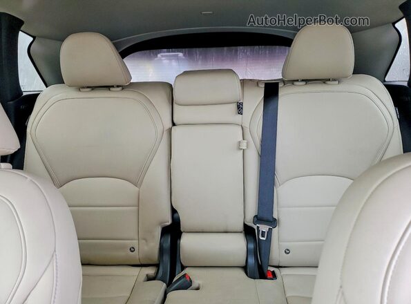3PCAJ5BB9MF102353 2021 INFINITI QX50 Black Вид задніх сидінь