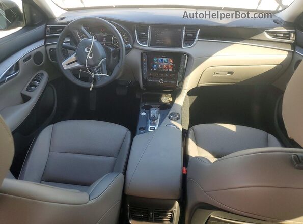 3PCAJ5BBXSF107798 2025 INFINITI QX50 Gray Dashboard view