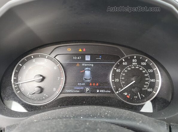 3PCAJ5CA3MF102337 2021 INFINITI QX50 Black ხელსაწყოთა პანელის ხედი