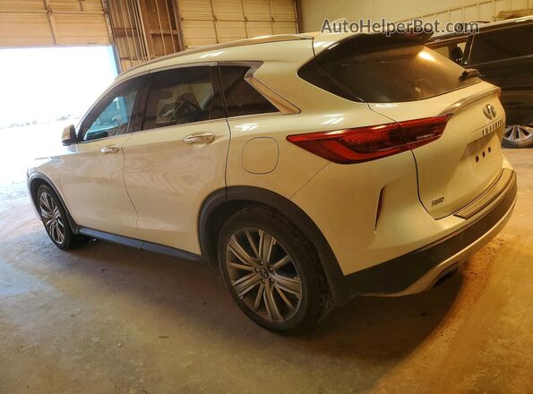 3PCAJ5CB8MF125752 2021 INFINITI QX50 Beige Rear left