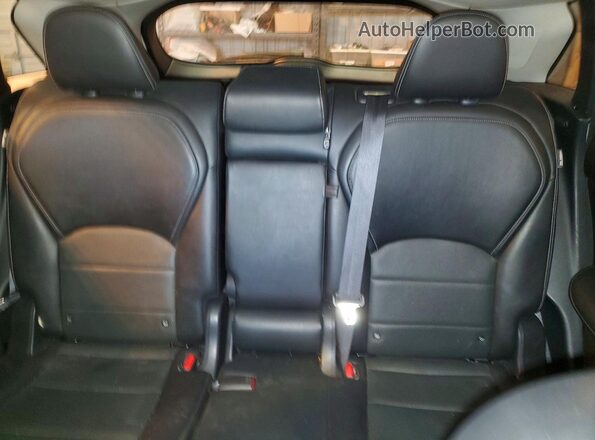 3PCAJ5CB8MF125752 2021 INFINITI QX50 Beige Rear seats view