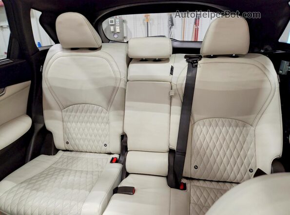 3PCAJ5DB9MF124768 2021 INFINITI QX50 Black Вид задніх сидінь
