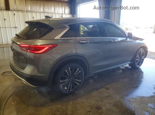 3PCAJ5EB1PF119437 2023 INFINITI QX50 Charcoal უკანა მარჯვენა