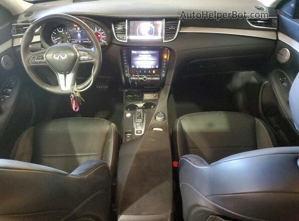 3PCAJ5EB1PF119437 2023 INFINITI QX50 Charcoal წინა პანელის ხედი