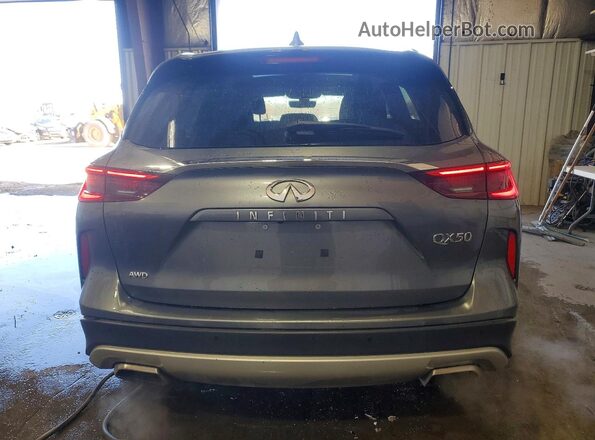 3PCAJ5EB1PF119437 2023 INFINITI QX50 Charcoal უკანა ხედი