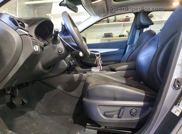 3PCAJ5EB1PF119437 2023 INFINITI QX50 Charcoal წინა სალონის ხედი