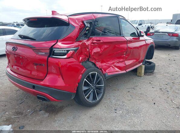 3PCAJ5FA4PF114688 2023 INFINITI QX50 Red Задня права чверть