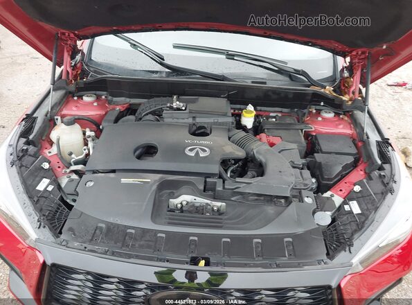 3PCAJ5FA4PF114688 2023 INFINITI QX50 Red Вид ззаду