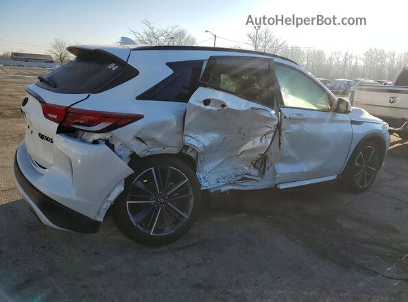 3PCAJ5FB0SF110736 2025 INFINITI QX50 White Задня права чверть