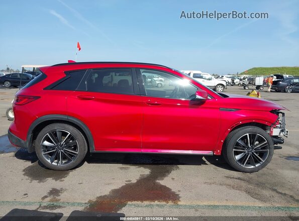 3PCAJ5FB1RF110965 2024 INFINITI QX50 Red Панорамний вид салону 360°