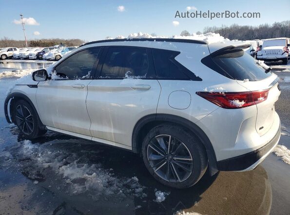 3PCAJ5FB3SF110357 2025 INFINITI QX50 White Հետևի ձախ