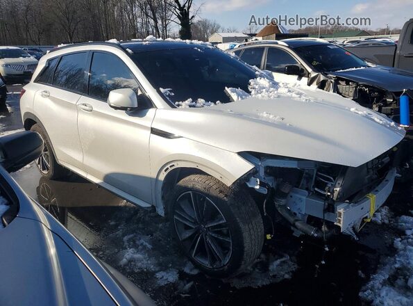 3PCAJ5FB3SF110357 2025 INFINITI QX50 White Առջևի աջ