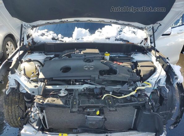 3PCAJ5FB3SF110357 2025 INFINITI QX50 White Շարժիչի բաժամունքի տեսք