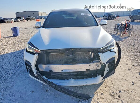 3PCAJ5FB8SF101489 2025 INFINITI QX50 White Front view