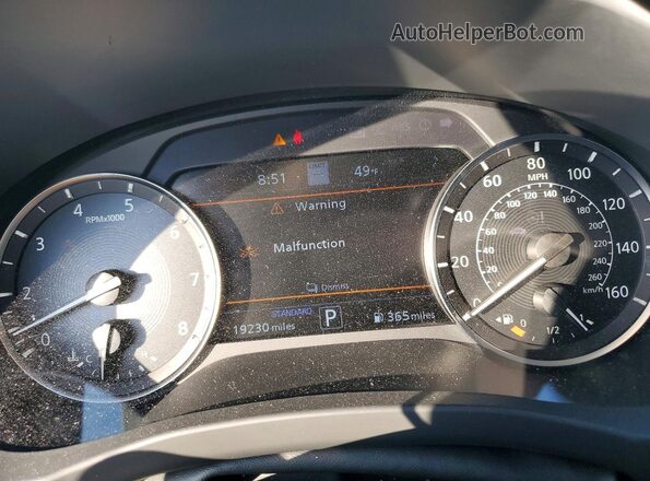 3PCAJ5FB8SF101489 2025 INFINITI QX50 White Instrument cluster view