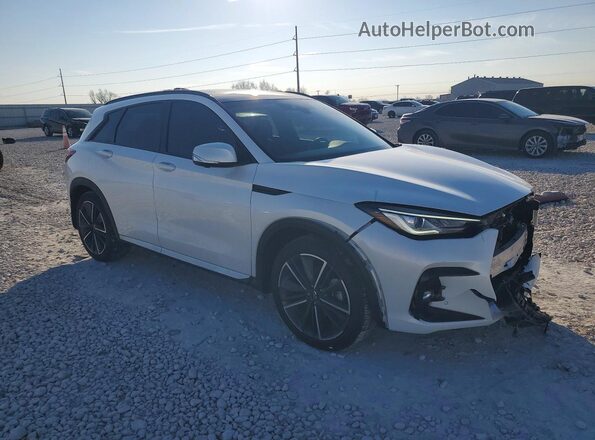 3PCAJ5FB8SF101489 2025 INFINITI QX50 White Front right