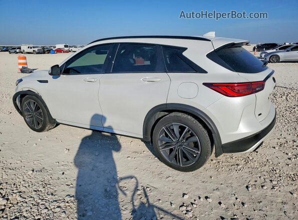 3PCAJ5FB8SF101489 2025 INFINITI QX50 White Rear left