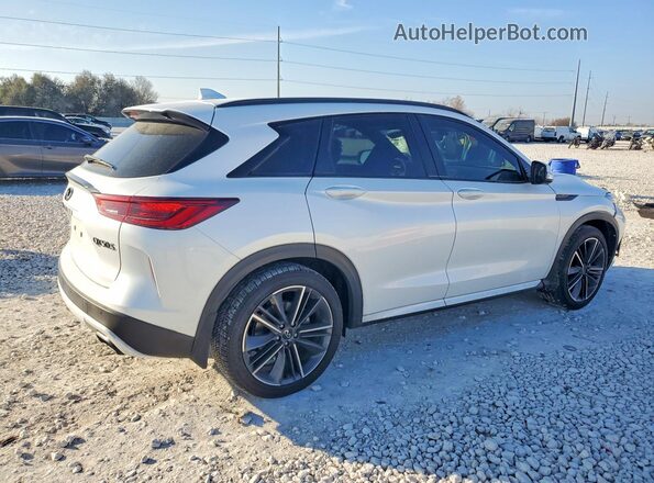 3PCAJ5FB8SF101489 2025 INFINITI QX50 White Rear right