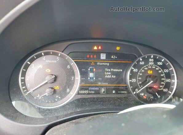 3PCAJ5FB9PF109740 2023 INFINITI QX50 Черный Вид щитка приборов