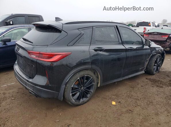 3PCAJ5FB9PF109740 2023 INFINITI QX50 Черный Задняя правая четверть