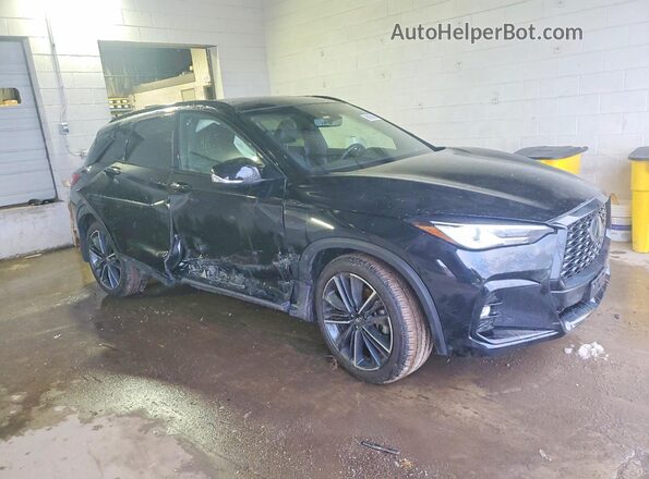 3PCAJ5FB9SF102389 2025 INFINITI QX50 Black Передня права чверть