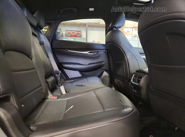 3PCAJ5J36NF107554 2022 INFINITI QX55 White Widok wnętrza z tyłu