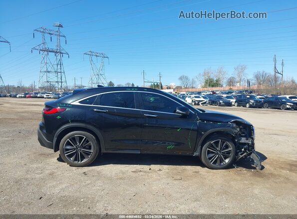 3PCAJ5J3XNF115169 2022 INFINITI QX55 Black Widok wnętrza z tyłu