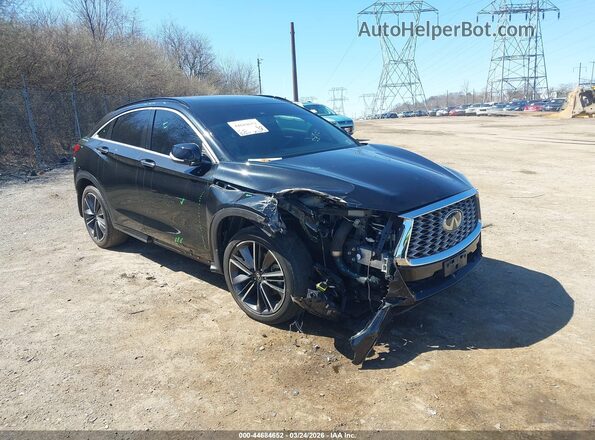 3PCAJ5J3XNF115169 2022 INFINITI QX55 Black Widok z przodu