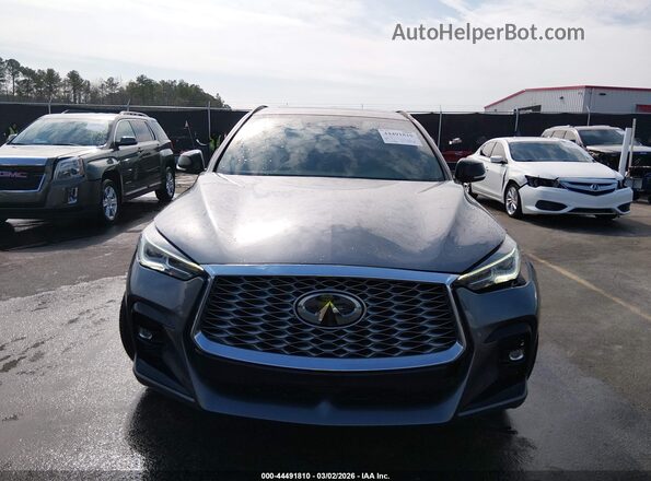 3PCAJ5JR2PF101225 2023 INFINITI QX55 Black Rear interior view