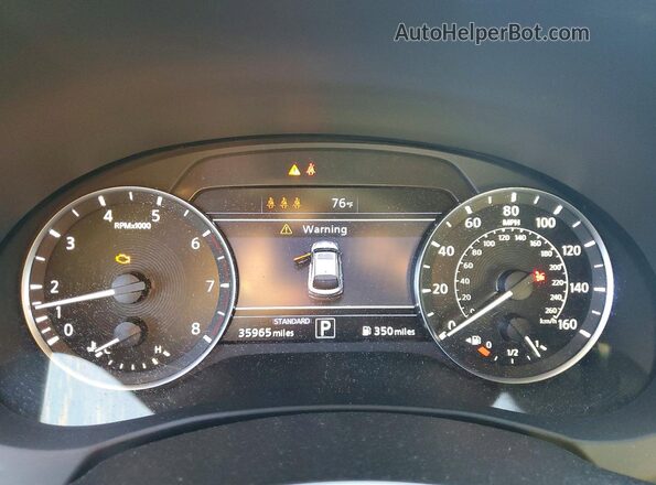 3PCAJ5JR3RF109224 2024 INFINITI QX55 White Widok zestawu wskaźników