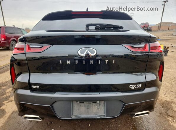 3PCAJ5JR4PF122478 2023 INFINITI QX55 Black უკანა ხედი