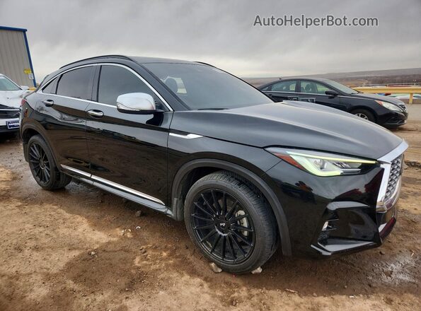 3PCAJ5JR4PF122478 2023 INFINITI QX55 Black წინა მარჯვენა
