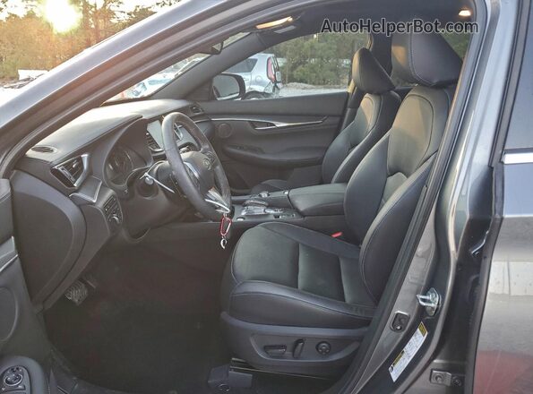 3PCAJ5JR7RF106102 2024 INFINITI QX55 Gray წინა სალონის ხედი