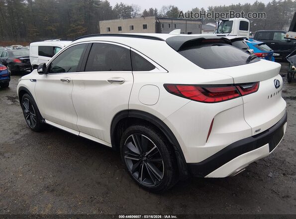 3PCAJ5JRXPF107337 2023 INFINITI QX55 White Задня ліва чверть