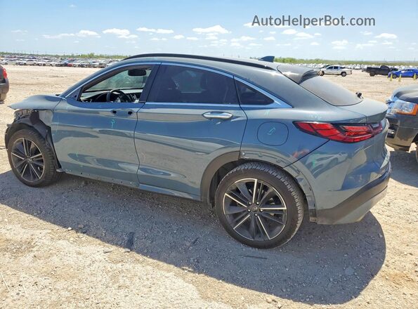 3PCAJ5K34NF103436 2022 INFINITI QX55 Бирюзовый Задняя левая четверть