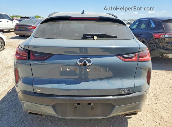 3PCAJ5K34NF103436 2022 INFINITI QX55 Бирюзовый Вид сзади
