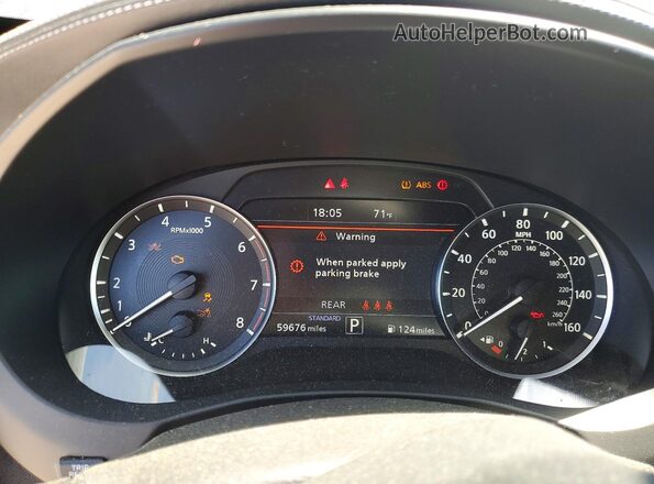 3PCAJ5K34NF103436 2022 INFINITI QX55 Бирюзовый Вид щитка приборов