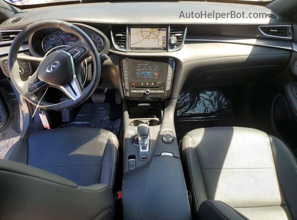 3PCAJ5K34NF103436 2022 INFINITI QX55 Бирюзовый Вид панели приборов