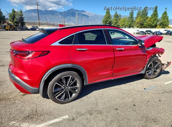 3PCAJ5K37NF105021 2022 INFINITI QX55 Red Задня права чверть